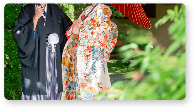 松米のご婚礼の特徴